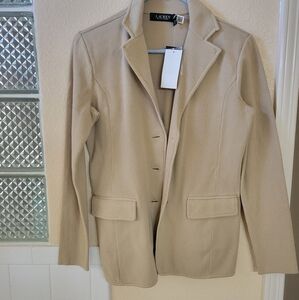 Lauren by Ralph Lauren Tan Jacket